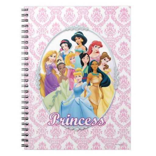 Disney Princesses 11 Spiral Notebooks | Zazzle