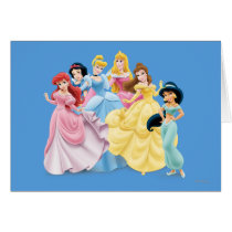 Disney Princesses 7 Greeting Card