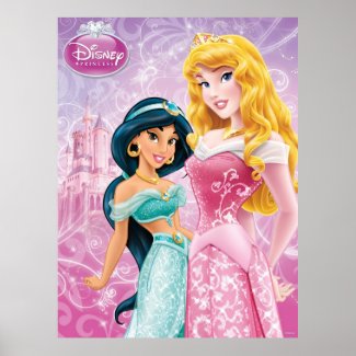 Disney Princesses: Jasmine and Aurora Posters