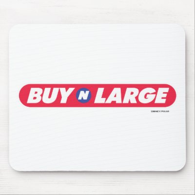 Disney WALL*E "Buy N Large" Logo mousepads