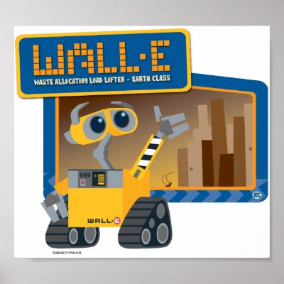 Disney WALL*E Graphic posters