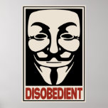 Disobedient Poster