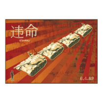 DISOBEY Tank Man Poster posters by Libertymaniacs DISOBEY Tank Man Poster posters