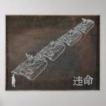 DISOBEY Tank Man Poster posters