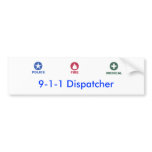 Dispatcher Bumper Sticker