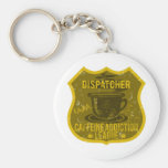 Dispatcher Caffeine Addiction League Keychains
