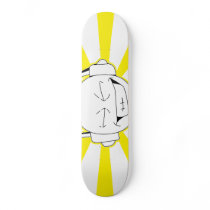 Disperse-L (Yellow) Skateboard Deck
