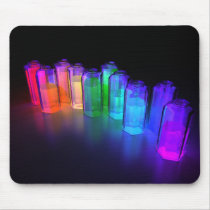 blacklight, chemistry, spectrum, rainbow, desktop wallpaper, Mouse pad with custom graphic design