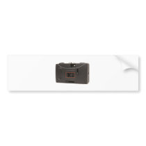 Disposable camera bumper sticker