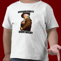 Disregard Females Acquire Currency t-shirts