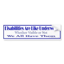 disrlikeunderwear bumper stickers by dcmcgraw disrlikeunderwear bumper stickers