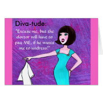 Disrobing of a Diva cards by LadyDenise Disrobing of a Diva cards