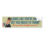 Dissent Bumper Sticker