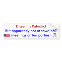 Dissent is Patriotic Bumper Sticker bumper stickers by backitupwithfacts Dissent is Patriotic Bumper Sticker bumper stickers