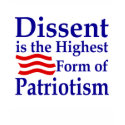 Dissent is the Highest Form of t-shirts by irregulargoods Dissent is the Highest Form of t-shirts