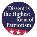 Dissent is the Highest Form ... Sticker Sheet by irregulargoods Dissent is the Highest Form ... Sticker Sheet