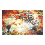 dissipate rectangle stickers