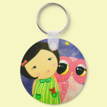 Distance Between Hearts keychains by udonchow Distance Between Hearts keychains