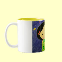 Distance Between Hearts mugs