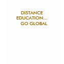 DISTANCE EDUCATION...   GO GLOBAL T-Shirt