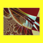 Distant Angle To Trap Fractal Art postcards