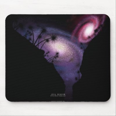Distant Beginnings Mouse Mat by 3dartwork