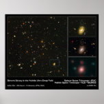 Distant Galaxy in the Hubble Ultra Deep Field Print