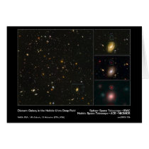 Distant Galaxy in the Hubble Ultra Deep Field – Sp Card
