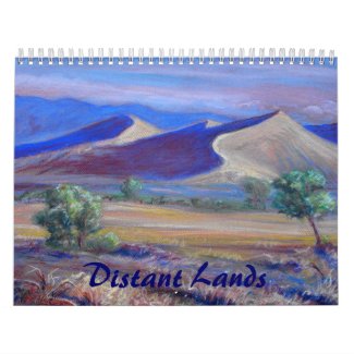 Distant Lands Fine Art Calendar calendar
