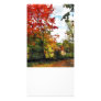 Distant Mill in Autumn Custom Photo Card
