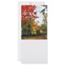 Distant Mill in Autumn Custom Rack Card
