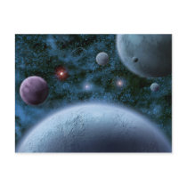 Distant Worlds postcards by Stungeon Distant Worlds postcards