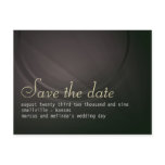 Distinction personalized Save the Date Card postcards