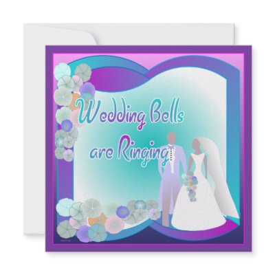 Distinctive Square Wedding Invitation