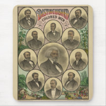 Distinguished Colored Men Frederick Douglass Mouse Pads