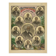 Distinguished Colored Men Frederick Douglass Post Cards