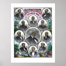 Distinguished Colored Men Posters