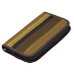 Distinguished Gentleman: Brown Striped Panels Organizer