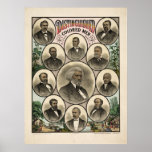 Distinguished Men of color Print