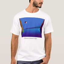 Distorsion of inverted eclipses t-shirts