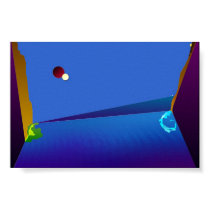 Distorsion of inverted eclipses (view-in) posters