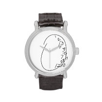 Distorted Clock Face - Will Graham Watches at Zazzle