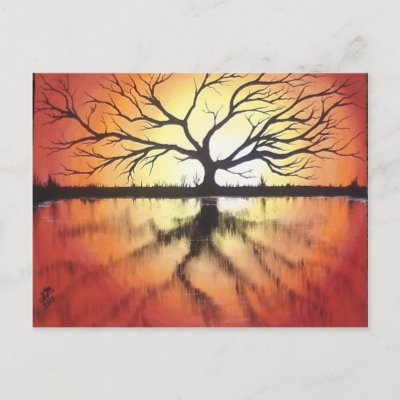 Tree Shadow Painting