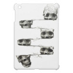 distorted skull iPad mini cover