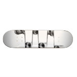 Distorted Skull Skateboard