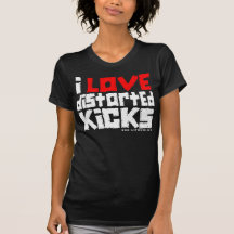 distortedkicks02-red&white tee shirt