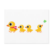 Distracted Duck postcards by circusbaby Distracted Duck postcards