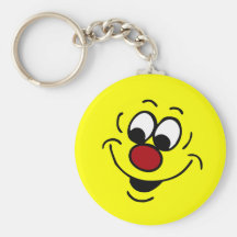 Distracted Face: Easily distracted by shiny things Key Chains