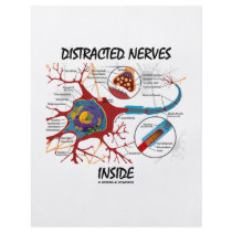 Distracted Nerves Inside (Synapse) Personalized Flyer