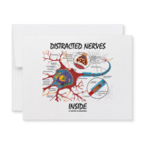 Distracted Nerves Inside (Synapse) Personalized Invite